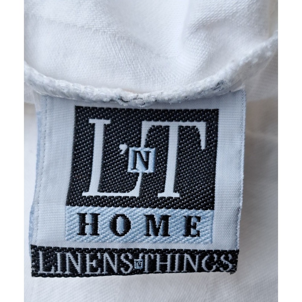 Linens N Things 100% Cotton Twin Duvet Cover White 66 x 78 In Soft Bedding